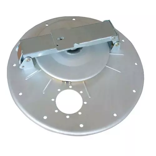 Алюминиевая крышка для люка цистерны 400x480 мм КС-1-400 ГОСТ 25570-82