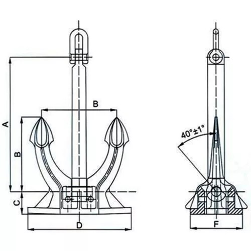 Якорь Spek марка Сталь 20, ГОСТ 30563-98 в г. Саратов